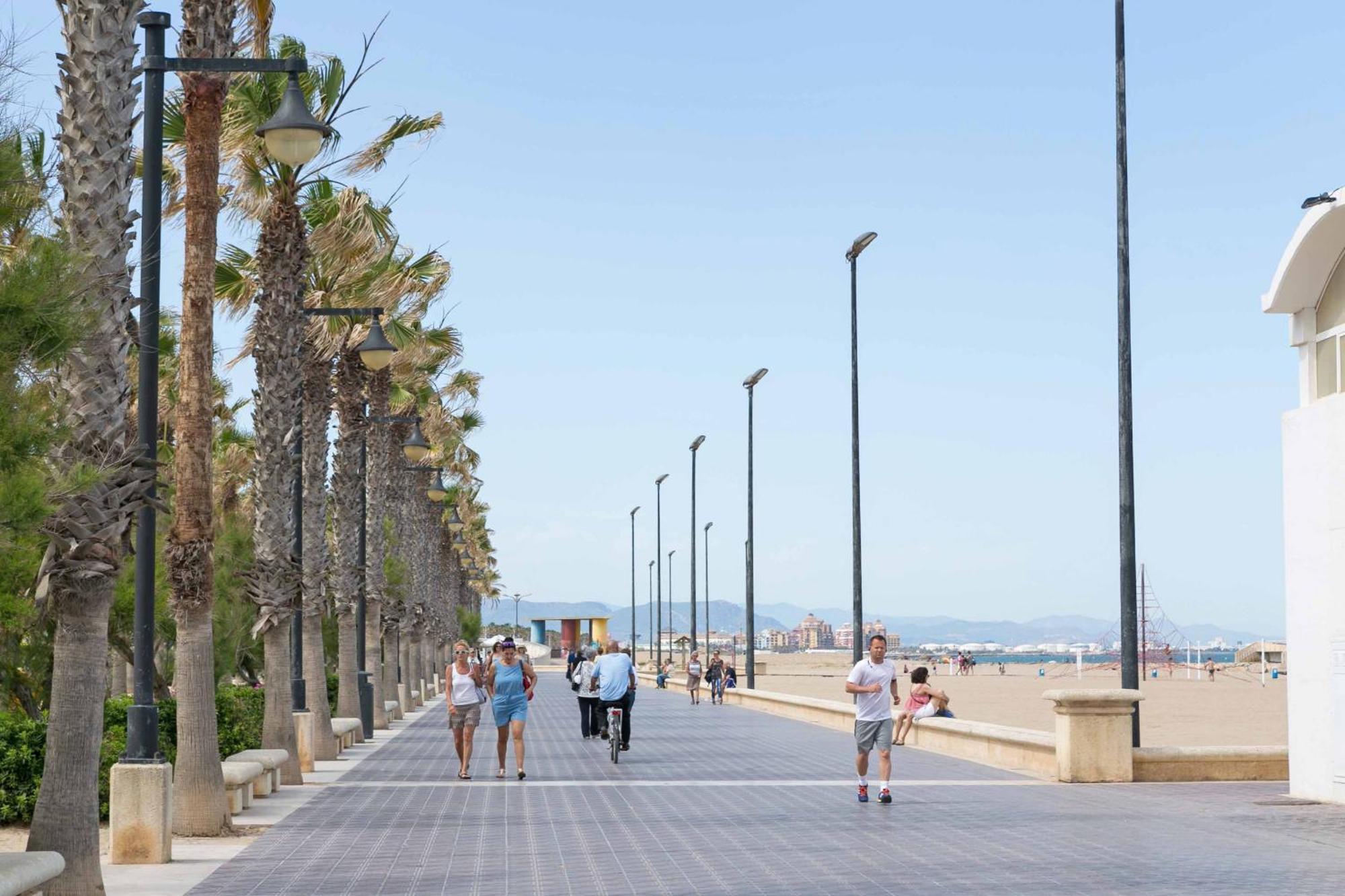 Apartup Las Arenas Beach Valenza Esterno foto