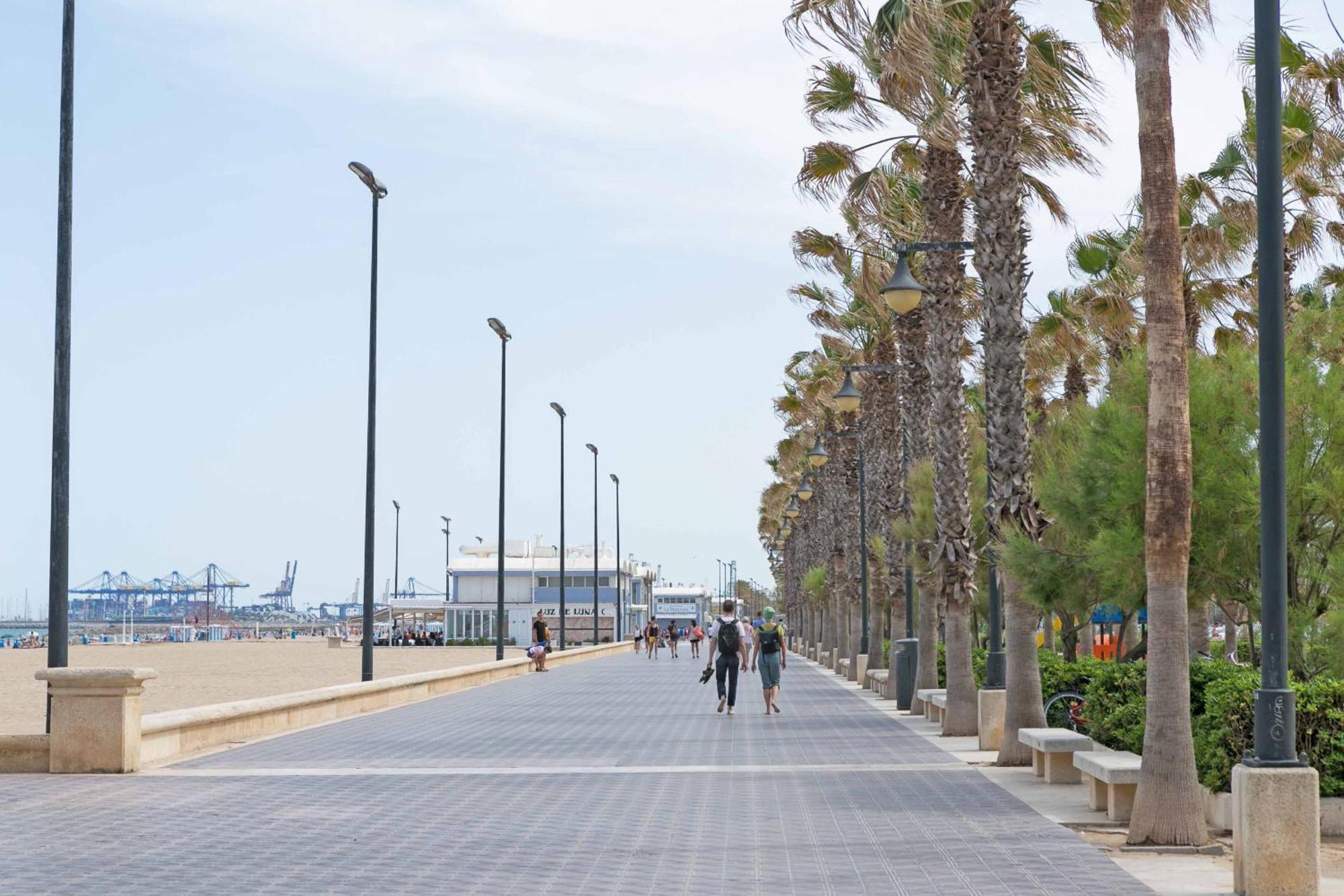 Apartup Las Arenas Beach Valenza Esterno foto
